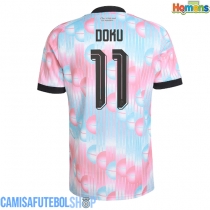 Camisa de time de futebol Bélgica Jeremy Doku #11 Replicas 2º Equipamento Mundo 2026 Manga Curta